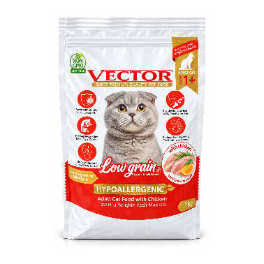 Vector yetişkin tavuklu hipoalerjenik 1kg