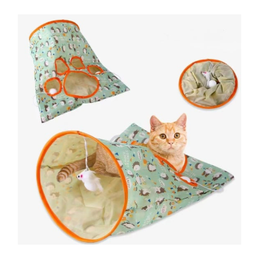 Hışırtılı Kedi Oyun Tüneli