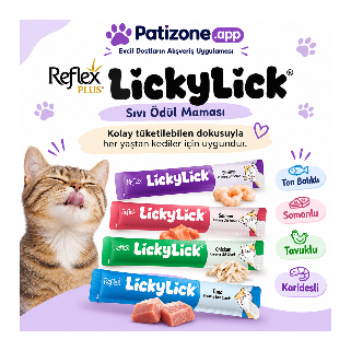 Reflex Plus LickyLick Krema Kedi Ödül Maması