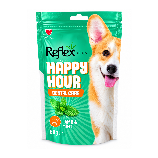 Reflex Plus Kuzu & Nane Ağız ve Diş Sağlığı için Destekleyici Ödül Maması 60 gr