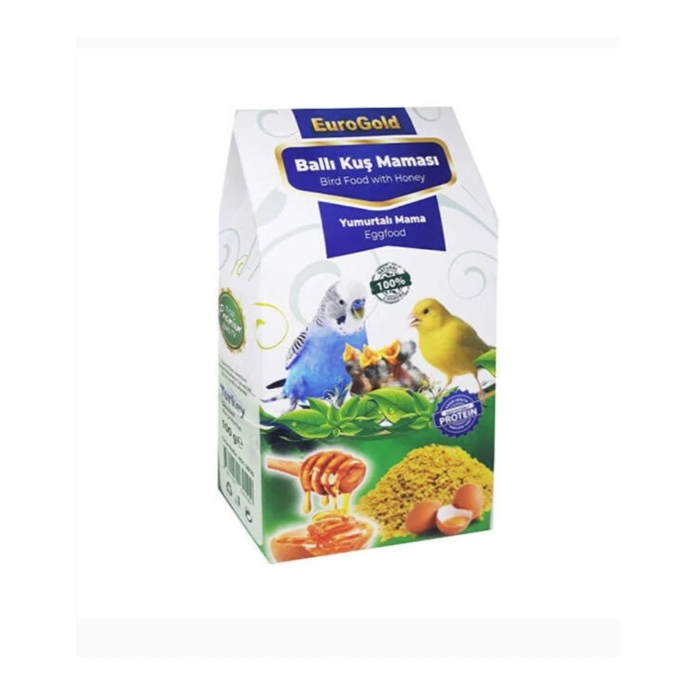 Eurogold Ballı Yumurtalı Kuş Maması 100 Gr