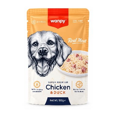 Wanpy Tavuklu & Ördekli Yaş Mama 100 gr