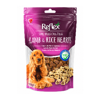 Reflex Kuzu Etli & Pirinçli Kalpler 150 gr