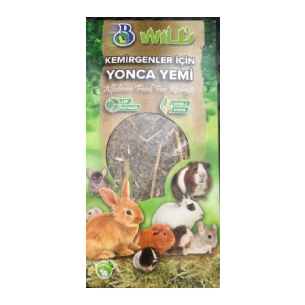 Wild Kemirgenler İçin Yonca Yemi