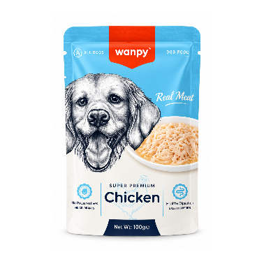 Wanpy Tavuklu Yaş Mama 100 gr